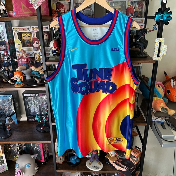 LeBron James Tune Squad Space Jam #6 Stitched Jersey Nike DJ-3864 Men’s M - Picture 1 of 7